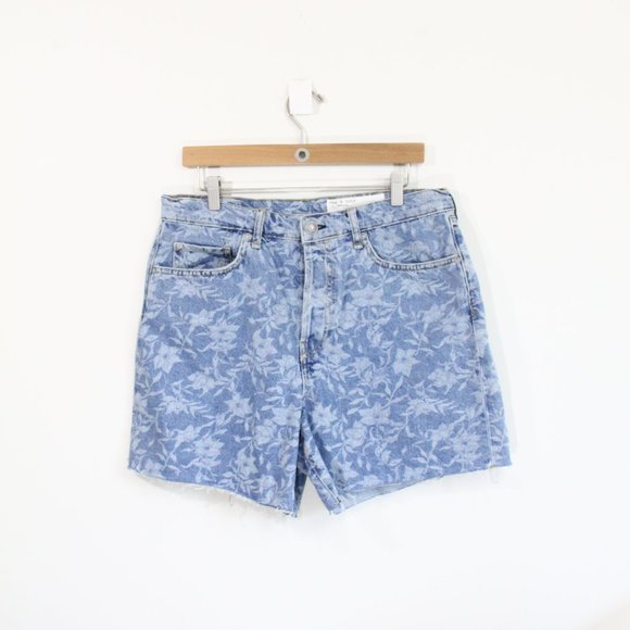 Rag & Bone Denim Shorts New Women Cut offs Jean Shorts sz 32 maya